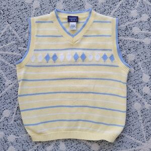 Vintage Rugged Bear knit Sweater Vest